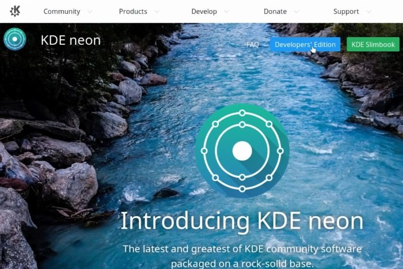 KDE Neon Developer's edition