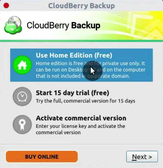 Cloudberry backup free for personal use