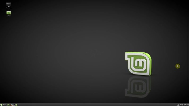 Linux Mint is installed