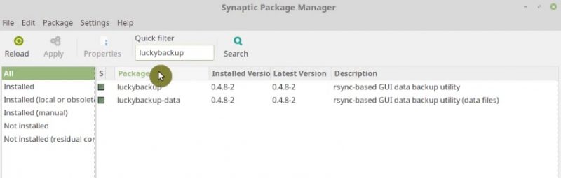 You can install luckybackup using synaptic