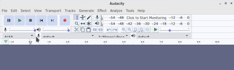 Audacity in Solus 4 Budgie with Plata-Lumine-Compact theme