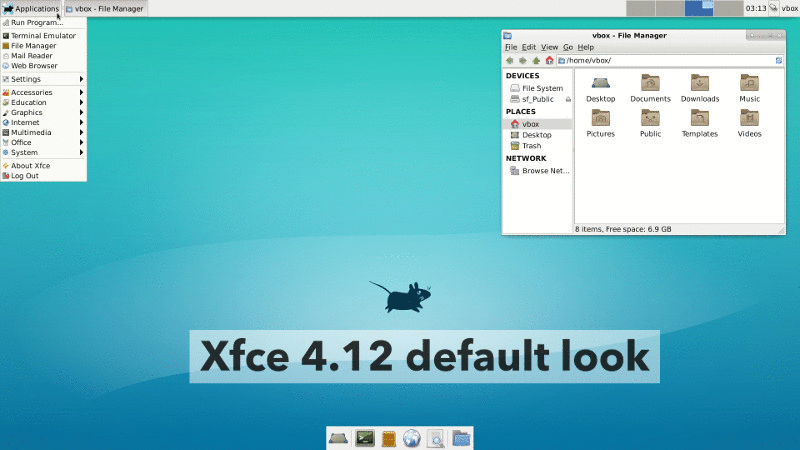 Xfce night light