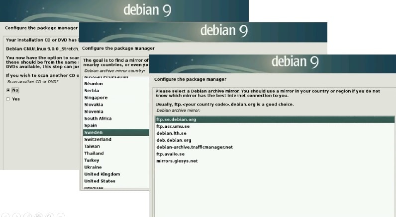 Как установить network manager в debian