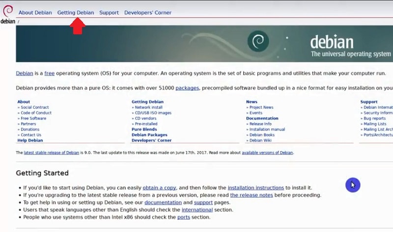 Debian 9 Installation Guide_Getting Debian 9 Stretch