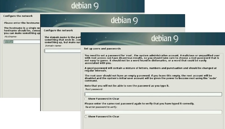 Debian 9 Installation Guide_host-name_domain_password-min