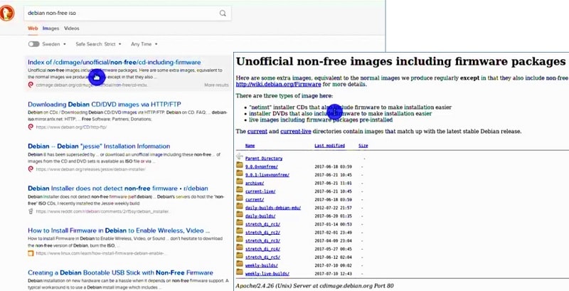 Debian 9 Installation Guide_non_free image