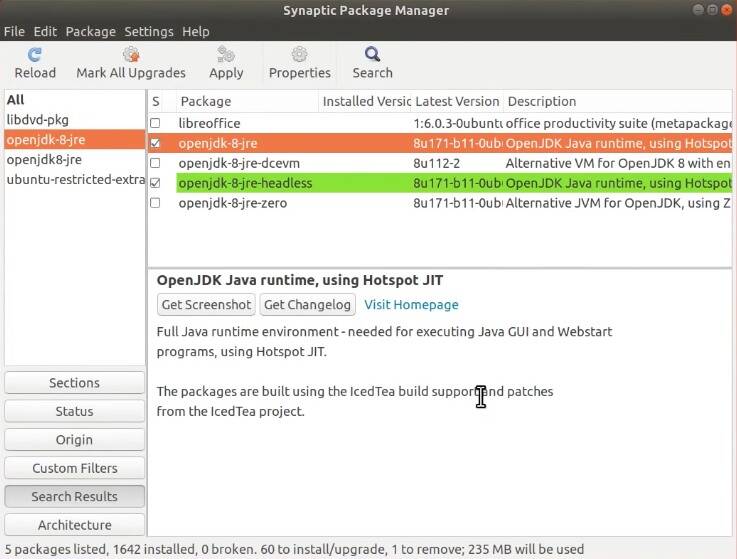 Getting java 8 after installing ubuntu 18.04/20.04