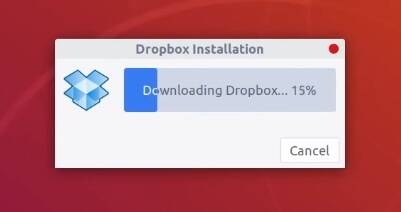 Installing dropbox propietary package