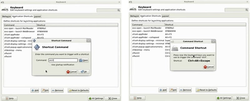 After installing Debian 9: Adding Shortcut