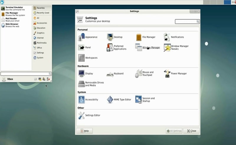 device driver manager debian xfce