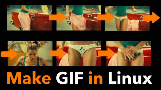 Make GIF in Linux with one simple command