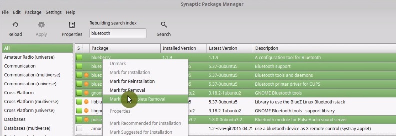 Removing unused Bluetooth libraries safely