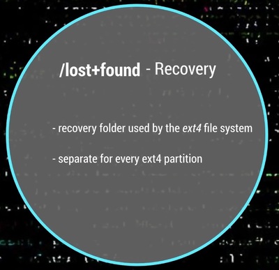 Lost found linux что это