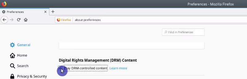 Enabling DRM support