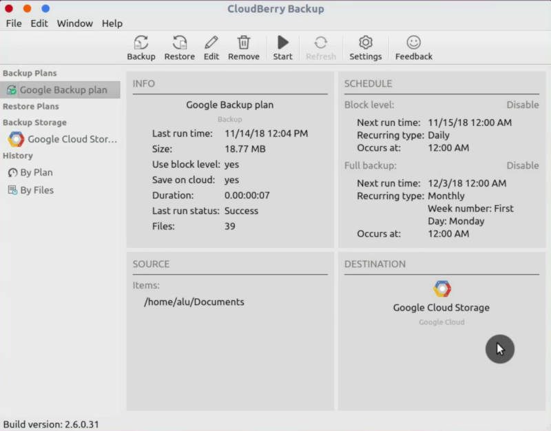 cloudberry backup multiple servers