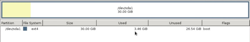 Partition information