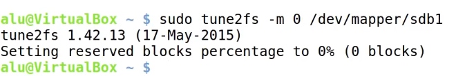 Getting more space on the partition