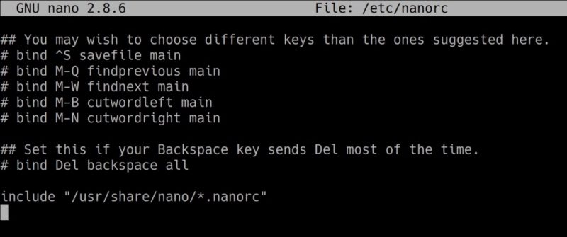 Enabling the color schemes for nano