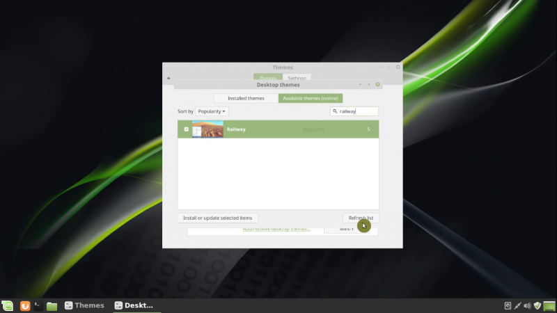 Linux Mint Themes and Icons beyond the default