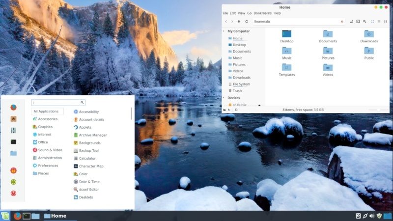 mac os sierra skin for linux mint