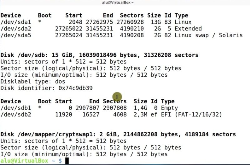 Finding the name of the device using the terminal