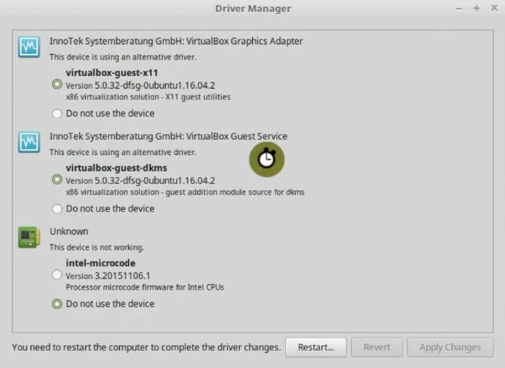 linux mint how to install intel graphics driver