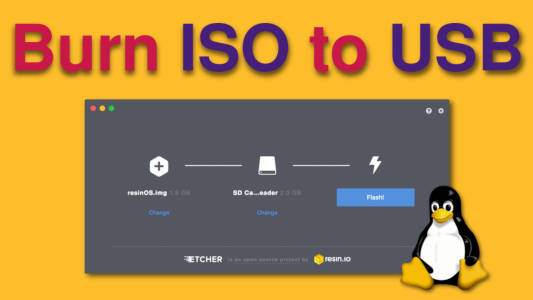 Burn ISO to USB in Linux with GUI | Average Linux User