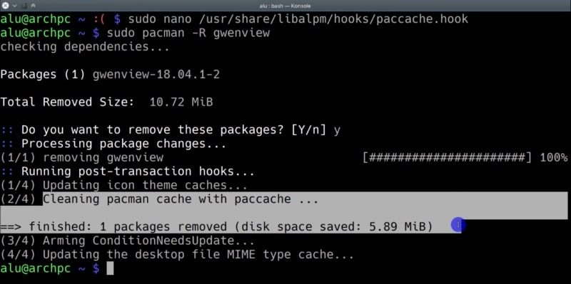 How To Clean Arch Linux Average Linux User