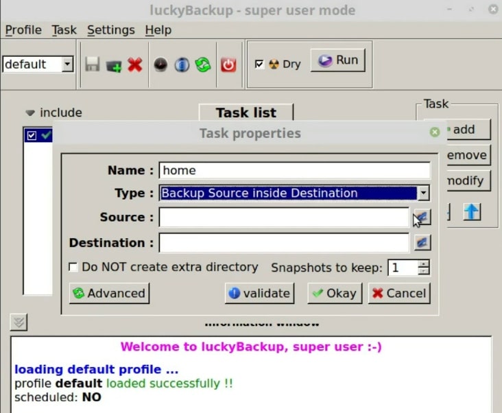 backup tool for windows 7 like grsync