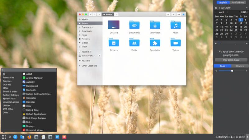 Solus Themes: McOS_MJV theme and la-capitane icons