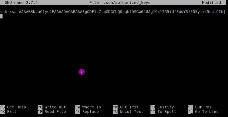 ssh copy public key