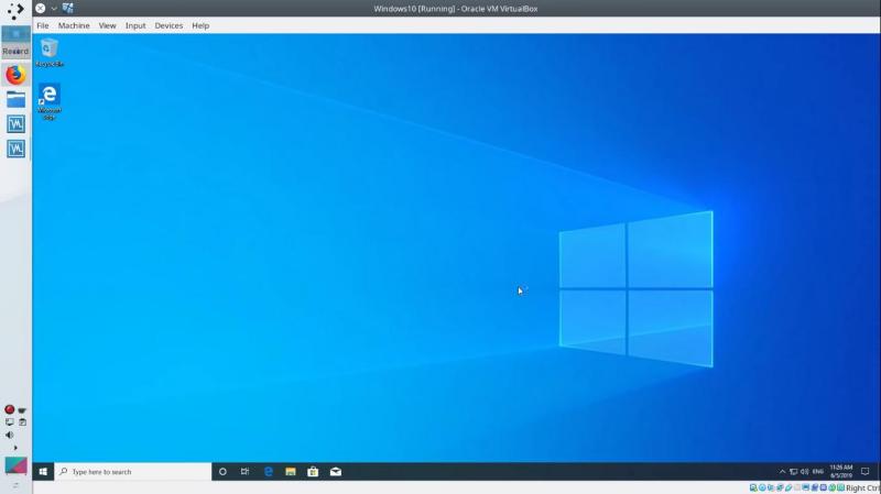 exit virtualbox full screen mode windows