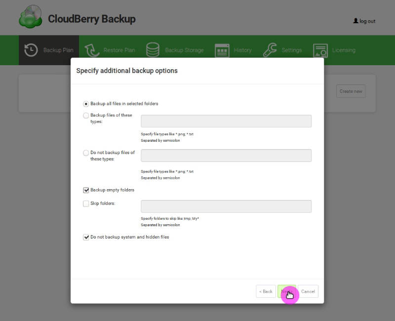 cloudberry backup download