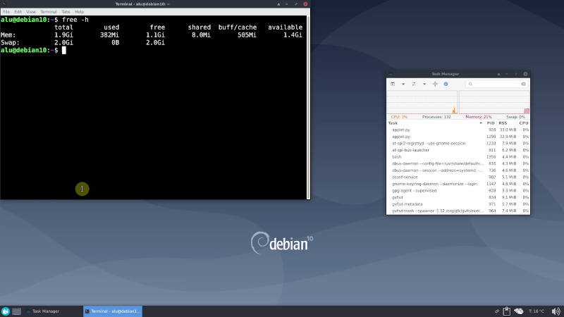 Debian xfce настройка звука