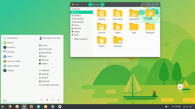 Customized GNOME desktop