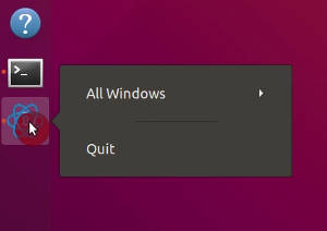 no Add to Favorites in Ubuntu
