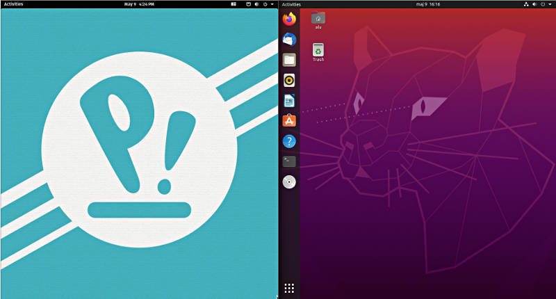 GNOME Shell in Pop!_OS vs Ubuntu