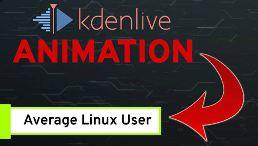 Making a Lower Third Animation in Kdenlive | Average Linux User