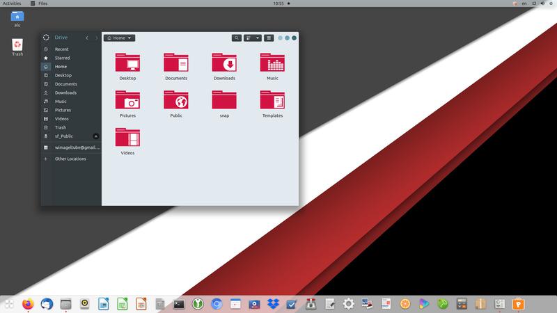 Telinkrin theme GNOME Ubuntu 20.04