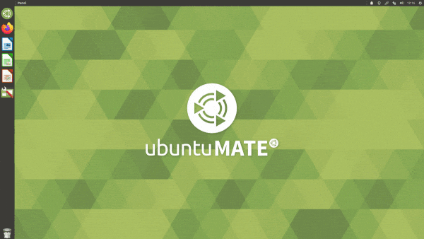 Ubuntu MATE desktop layouts picker