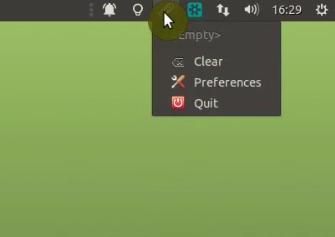 Ubuntu MATE configuring clipboard manager