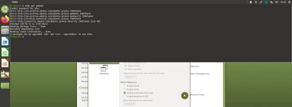 Ubuntu MATE enabling pulldown terminal