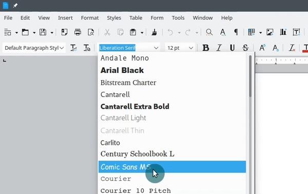 OpenSUSE installing Microsoft
fonts