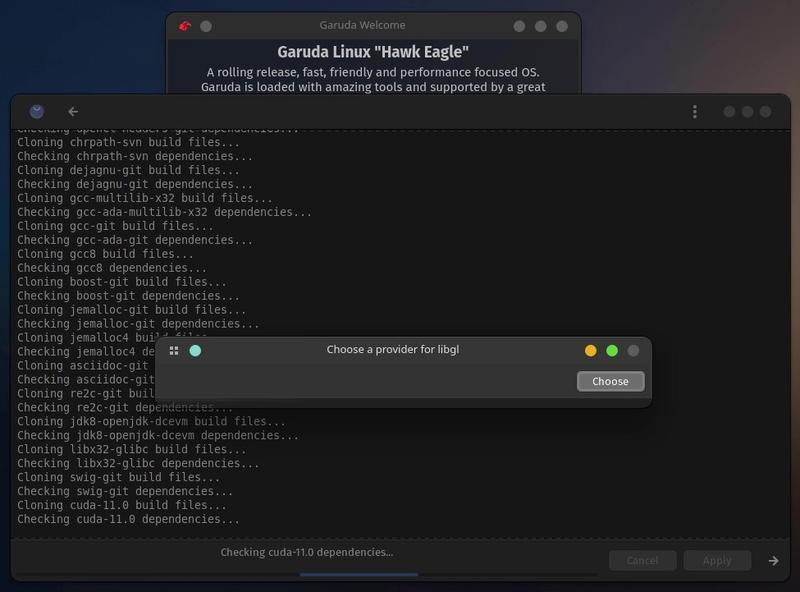 Garuda KDE Multimedia SimpleScreenRecorder failed
installation