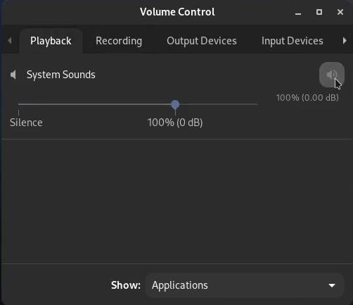 Garuda Wayfire PulseAudio unmuting the
sound