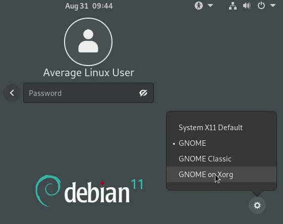 Как обновить xorg debian