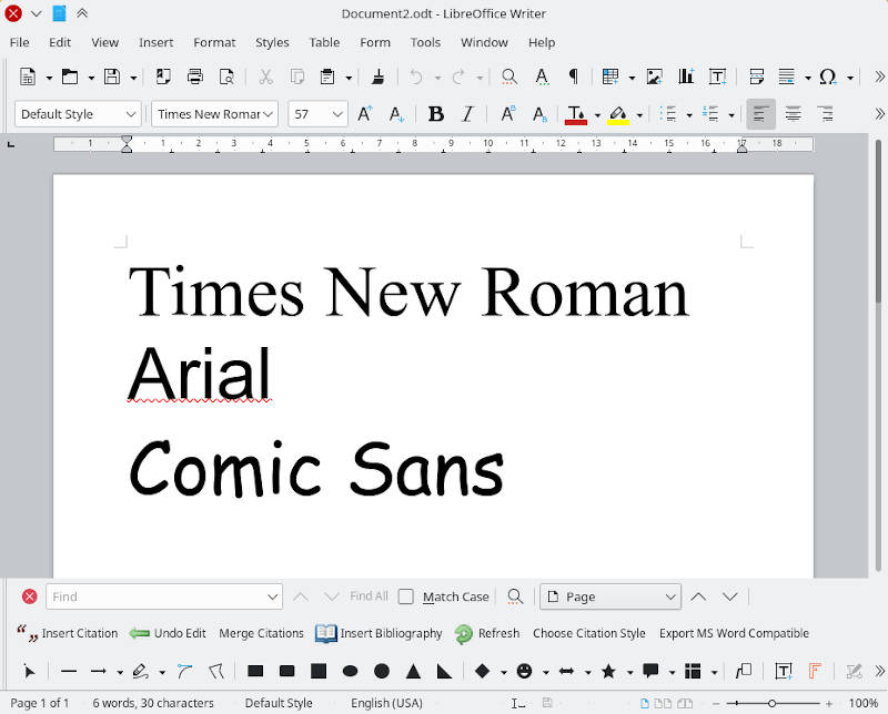 microsoft reinstall arial font