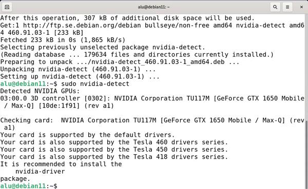 Nvidia driver install debian hot sale