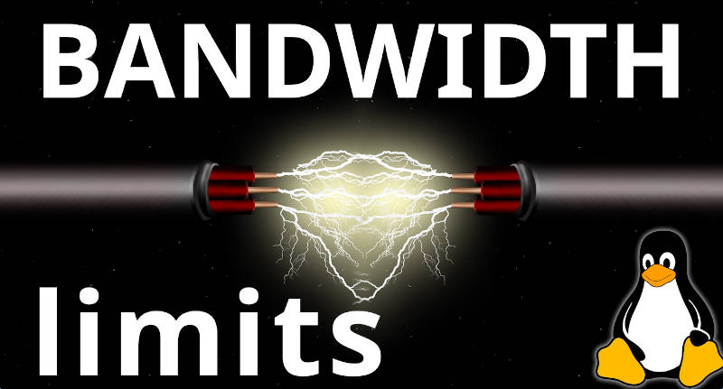 limit network bandwidth in Linux thumbnail