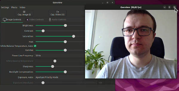 Guvcview in Ubuntu 22.04